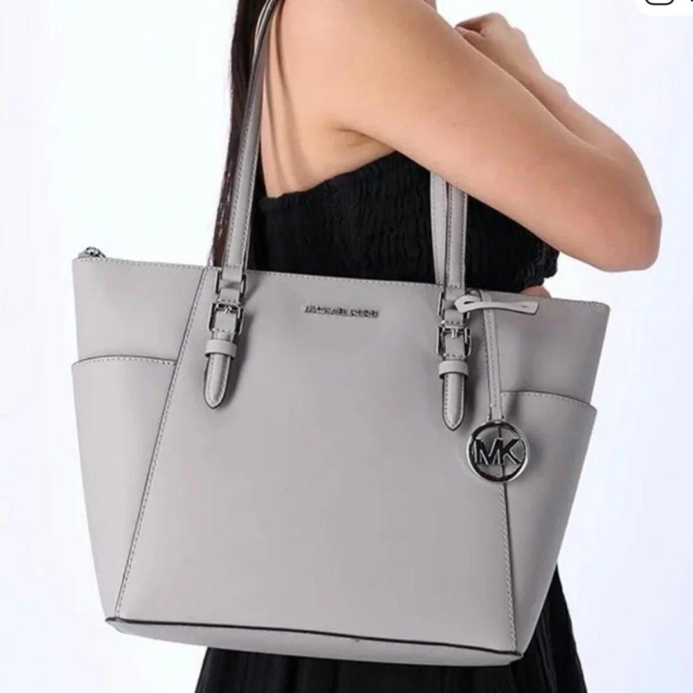 UEC Michael Kors light gray medium Tote